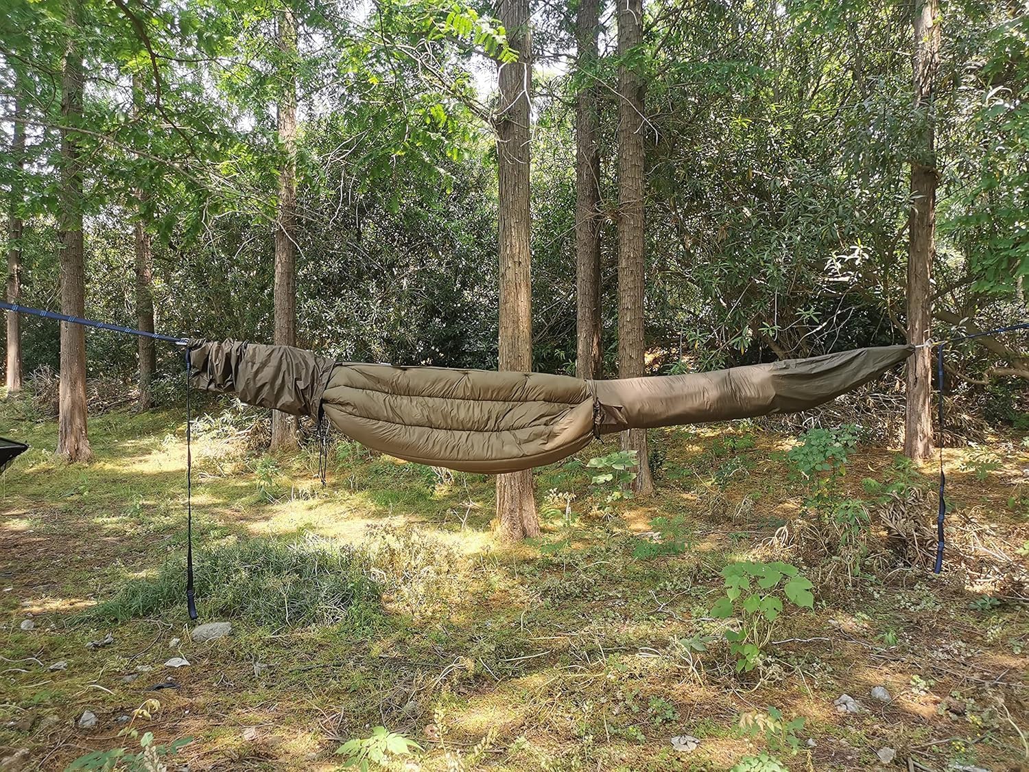 Onewind Hammock Sleeve 12ft, Nylon Hammock Snakeskin | Lightweight Waterproof Camping Hammock Storage and Cover, 12' Large for Hammock, Underquilt Combo, Topquilt, OD Green