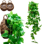 tapeera 2-pack artificial plants (with baskets) - ivy, main product view
