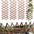 wooden lattice panels 4pack, 75"x11.8" expandable, main product view