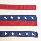 Madrona Brands American USA Liberty Flowers Windsock | Durable Outdoor Patriotic Hanging Wind Flag Decoration | Yard, Porch, Patio | 48 Inch