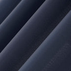 Sun Zero Marina Indoor/Outdoor UV Protectant Energy Efficient Grommet Curtain Panel, 54" x 95", Navy Blue