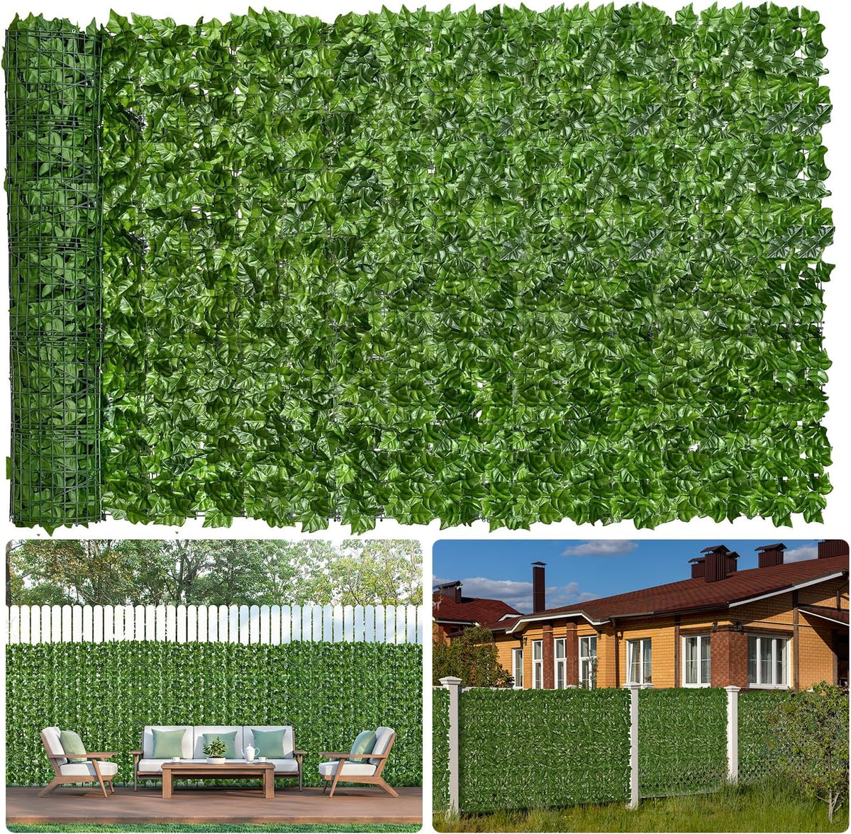 faux ivy privacy fence screen 120 * 40, main product view