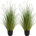 3ft 2-pack artificial cattail reed grass, 35in artificial, main product view