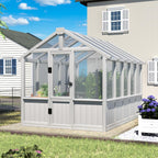 yardenaler 6x10 ft green house for outdoor, thicken, main product view