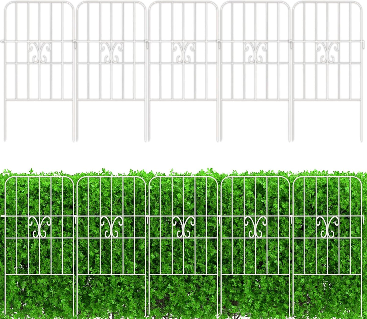 shoplala animal barrier fence (20 panels) 12inx24in decorative, main product view