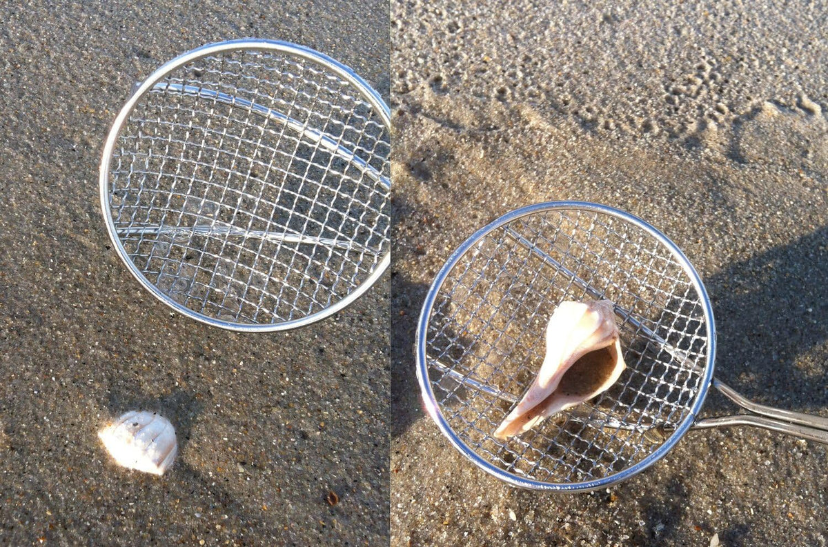sand dipper full size beach scoop shovel & on a desk or shelf