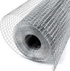 Hardware Cloth 1/2 in 48 x 100 ft 19 Gauge Wire Mesh | Galvanized welded wire mesh, Stronger Welds, Uniform Mesh, Chicken Coop, Garden Fence, Gopher Barrier