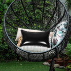 Inflatable Hammock Pillow Pvc Black for Hammocks and Hanging Chairs | Seat Insert for Camping and Outdoor Use, Stable Support with Air-leak Prevention, Comfortable Cushion