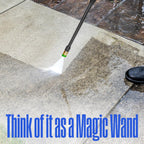 westinghouse epx3050 electric pressure washer, 2100 max psi, side view