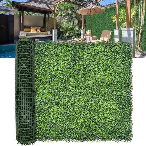 140"x 40" (39.2 sqft), artificial green ivy privacy, main product view