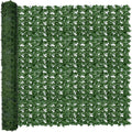 odtory artificial ivy privacy screen fence panel, green, main product view