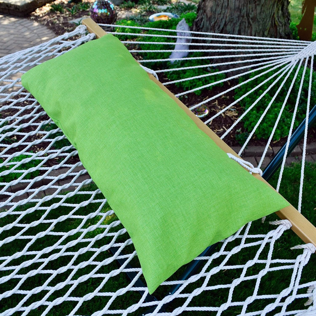 Algoma Net Deluxe Hammock Pillow Kiwi Rave
