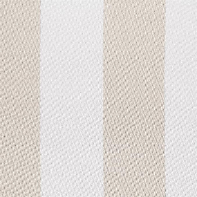 Sun Zero Valencia 2-Pack Cabana Stripe Indoor/Outdoor UV Protectant Energy Efficient Grommet Curtain Panel Pair