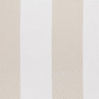 Sun Zero Valencia 2-Pack Cabana Stripe Indoor/Outdoor UV Protectant Energy Efficient Grommet Curtain Panel Pair
