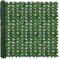 odtory artificial ivy privacy screen fence panel, green, main product view