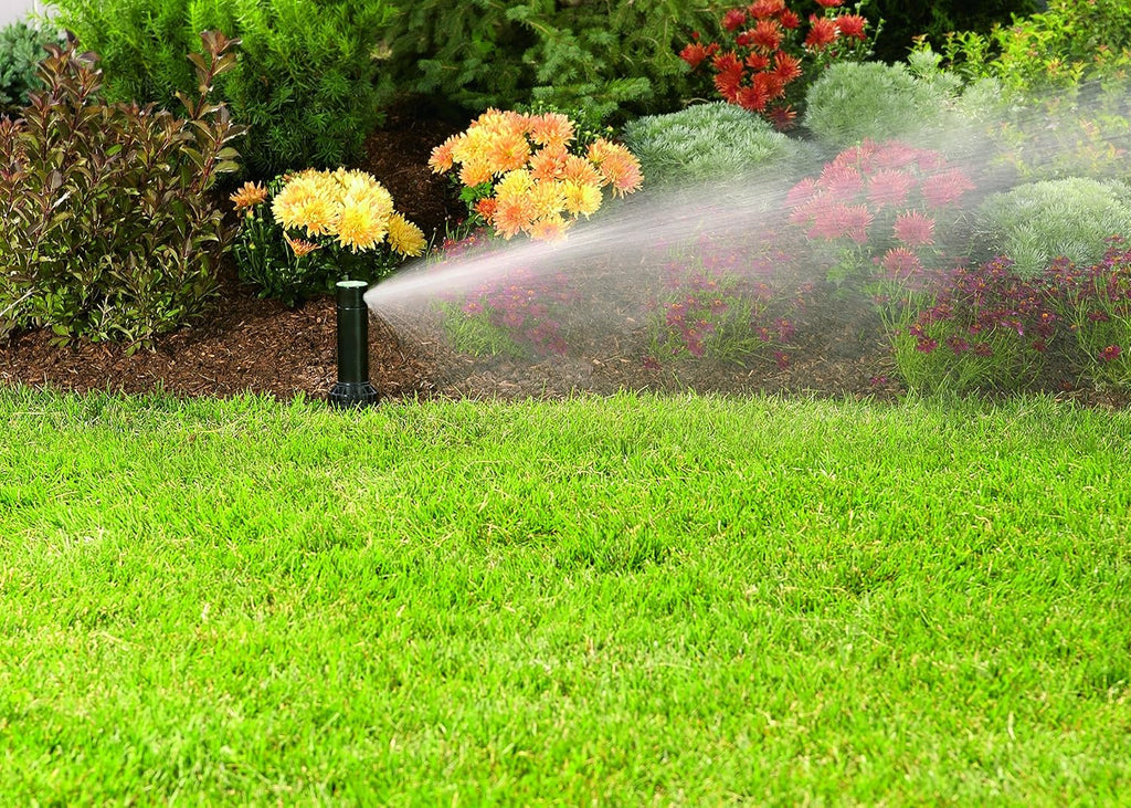 Orbit Watermaster 55461 Voyager 4-Inch Adjustable Pop-Up Gear Drive Sprinkler Head, Black, 2 Count (Pack of 2)