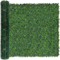 48"x128" (43 sqft), artificial green ivy privacy fence, main product view