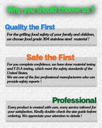 23.5" Large Skewers for Grilling,304 Stainless Steel 0.4 inch Wide Kabob Skewers with Wooden Handle,Heavy-Duty Flat Metal Kebab Skewer,BBQ Barbecue Skewer Reusable for Outdoor Grill-12PCS