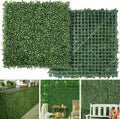 netap grass wall panels, 20"x20", 8pcs artificial boxwood, main product view