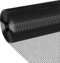 Black Hardware Cloth 1/2 inch Chicken Wire 48 in x 100 ft 19 Gauge | Vinyl Coated Chicken Wire Fencing, Chicken Wire Mesh Roll, Garden Mesh, Rabbit Fence