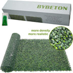 bybeton 40"x160"(43sqft) ivy privacy fence uv-anti boxwood grass on a desk or shelf
