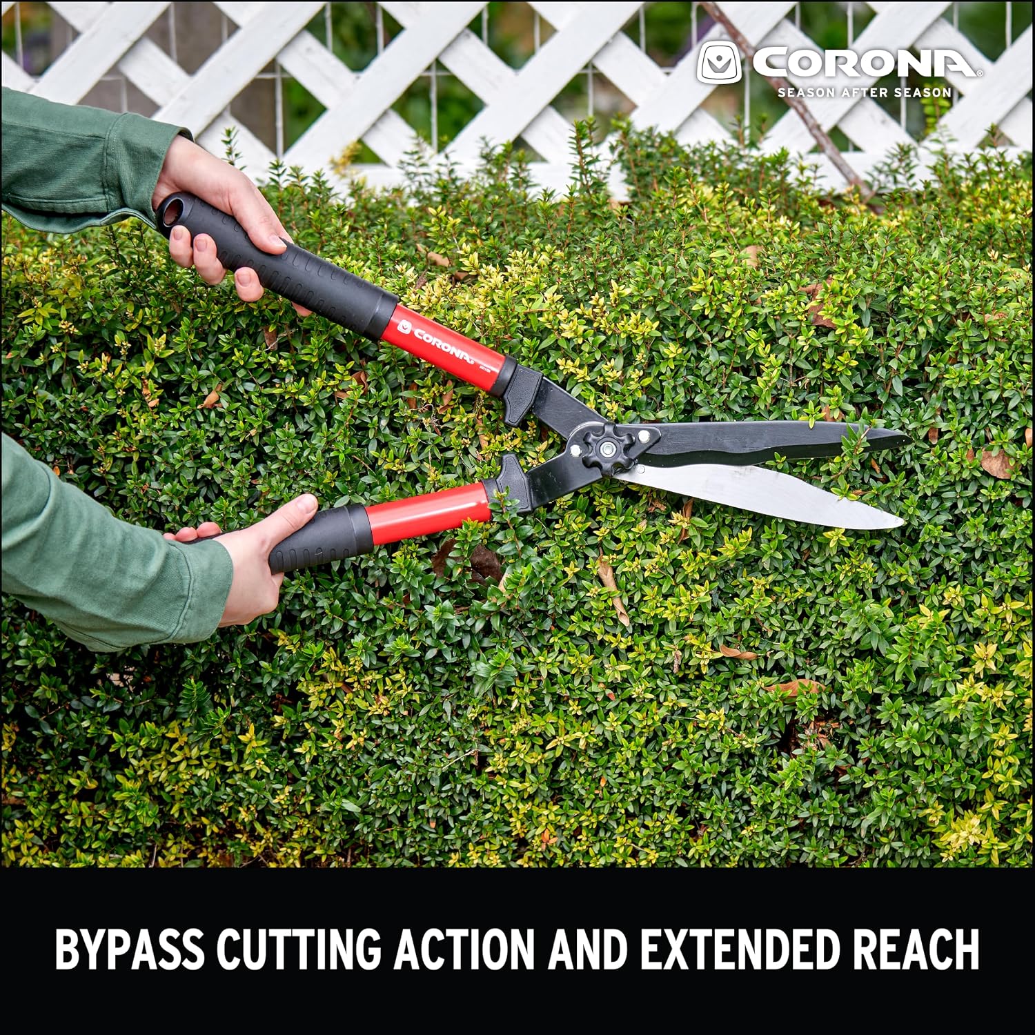 Corona Tools HS11109 Yard Essentials Hedge Shears, 8 in Blades, 11-1/4 in. Handles