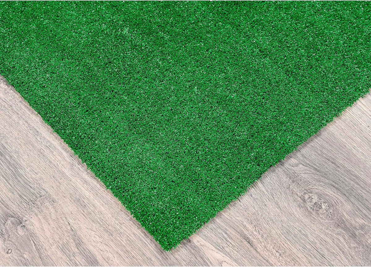 garland rug artificial grass 7 ft. x 10, side view