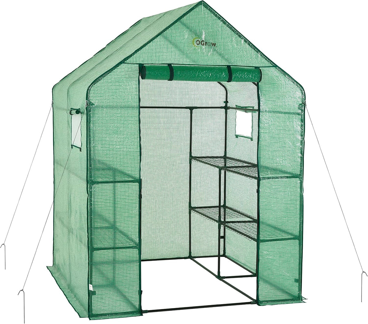 machrus ogrow walk-in portable greenhouse, outdoor indoor grow, main product view