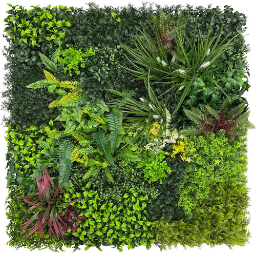 artificial grass wall boxwood plant panel: 20"x20"(6p) uv, main product view