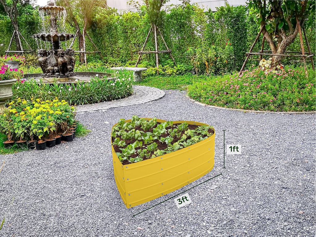plant & plot galvanized raised garden beds outdoor, package contents