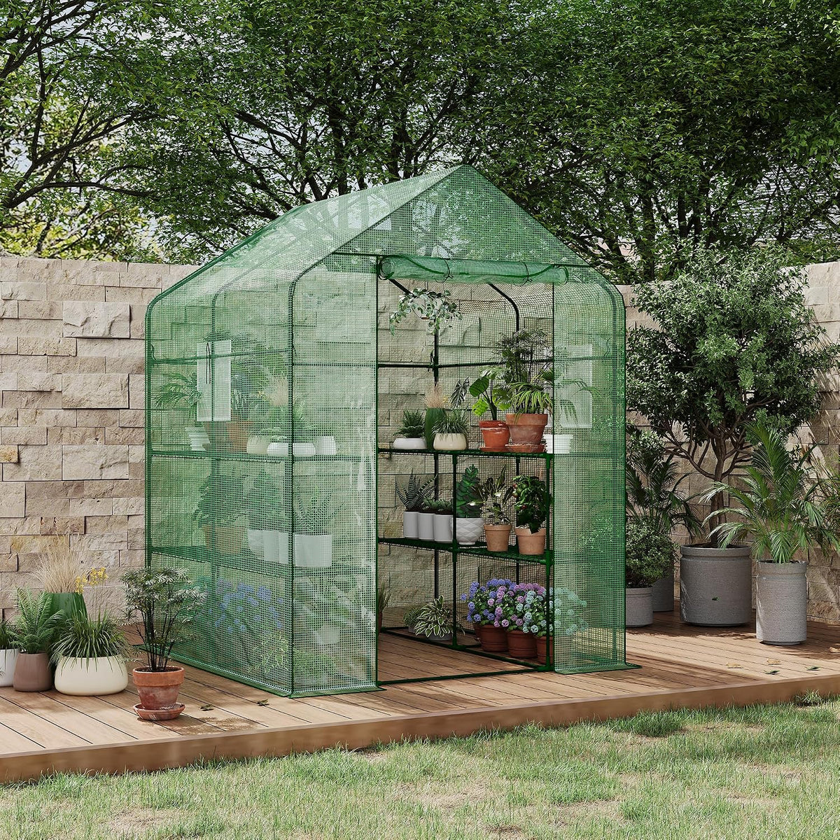 hipicute walk-in greenhouse, 57 x 57 x 76'', main product view