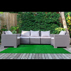 garland rug artificial grass 7 ft. x 10 shown in use