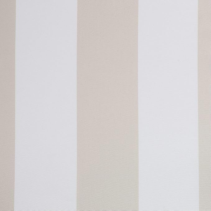 Sun Zero Valencia Cabana Stripe Indoor/Outdoor UV Protectant Energy Efficient Grommet Curtain Panel